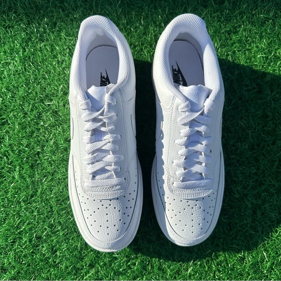 Nike Wmns Court Vision Low Triple White - Picture 4 of 13
